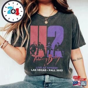 Las Vegas U2 Ultraviolet Sphere  Shirt Band Achtung Baby Live At T-Shirt